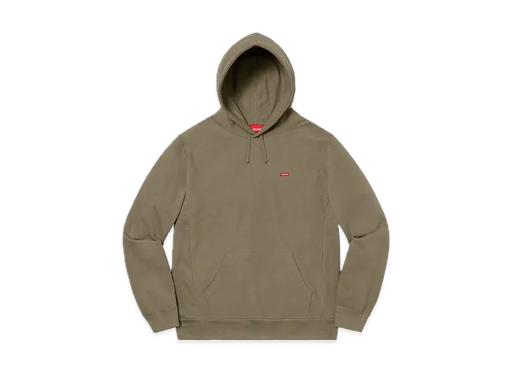 Supreme Small Box Hooded Sweatshirt (20SS) "Light Olive"