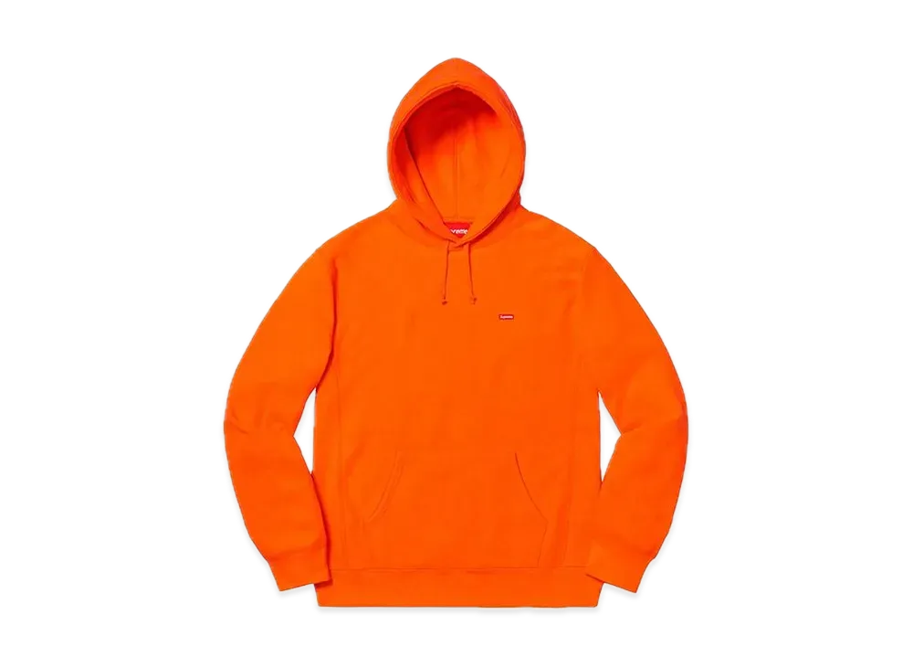 Supreme Small Box Hooded Sweatshirt (20SS) "Orange"