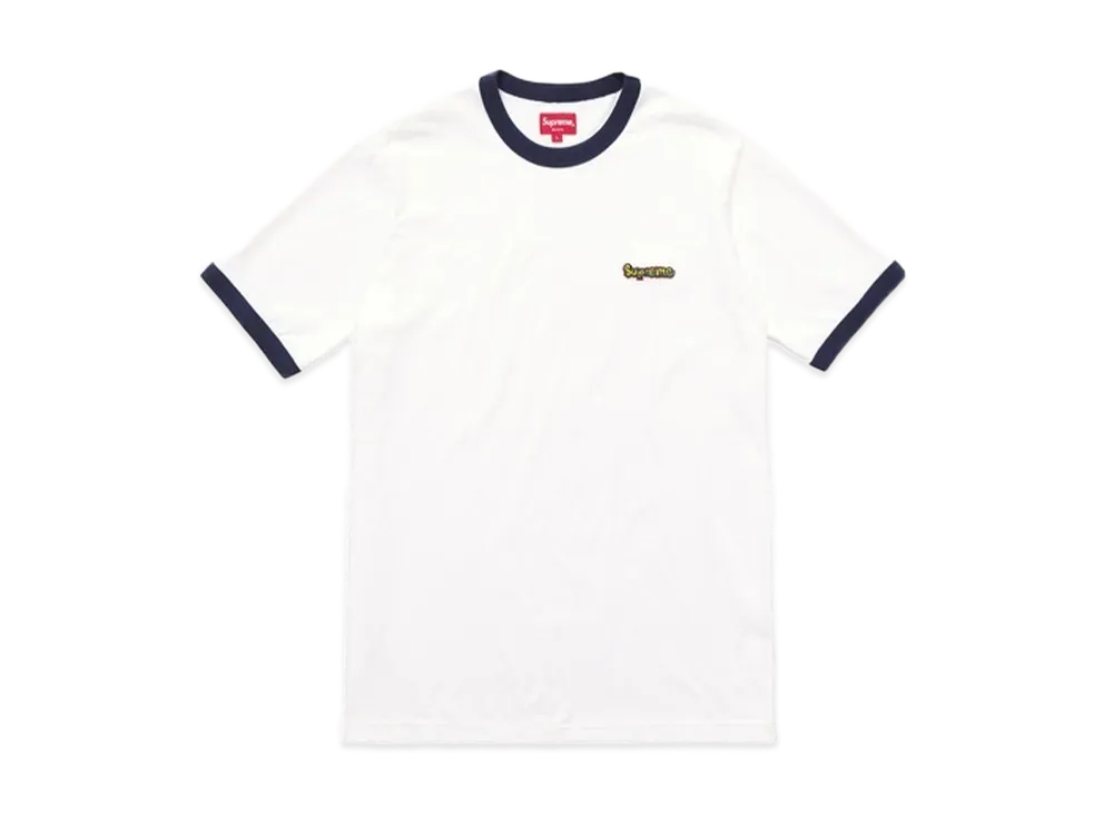 Supreme Ringer Tee "White"