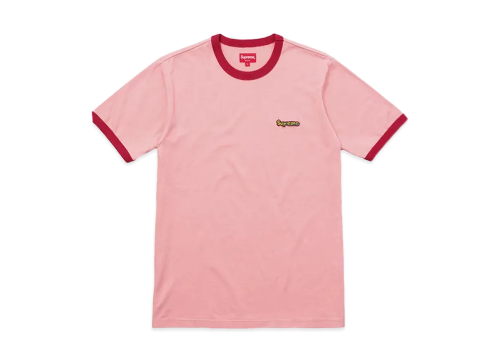 Supreme Ringer Tee "Red"