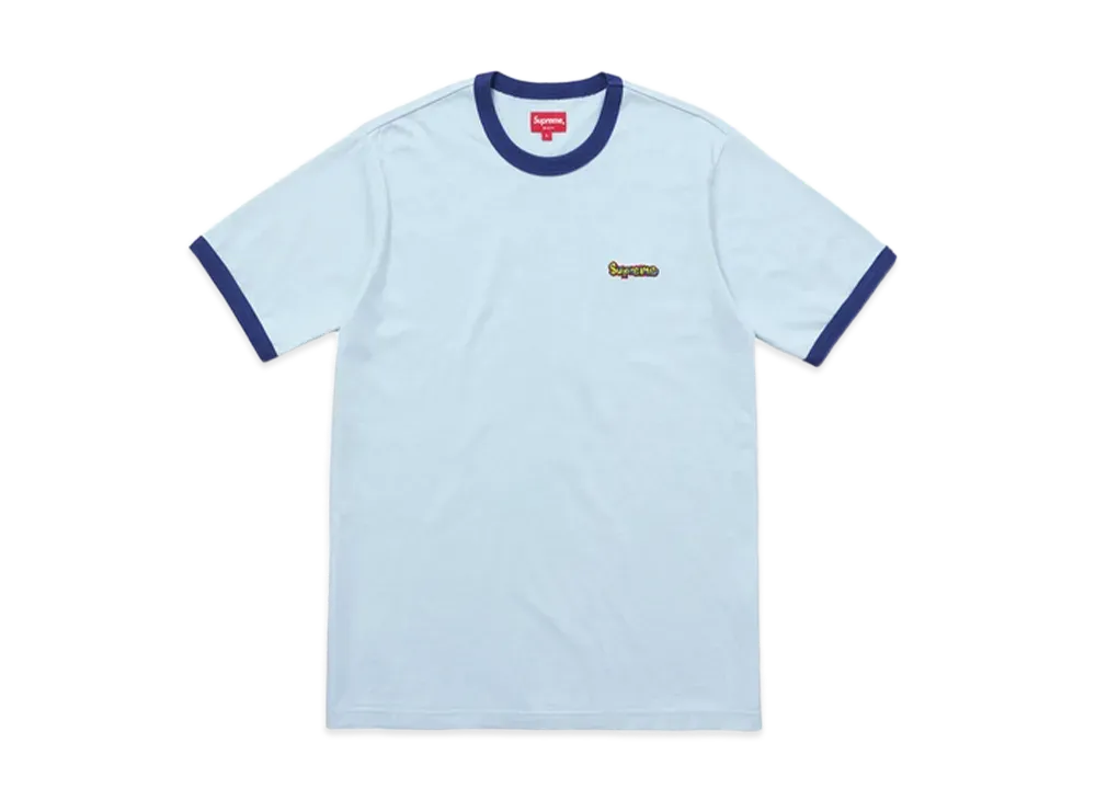 Supreme Ringer Tee "Blue"