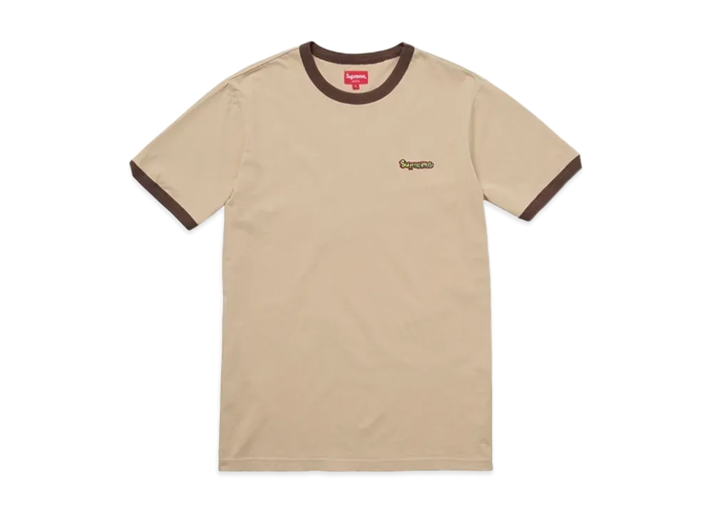 Supreme Ringer Tee "Tan"