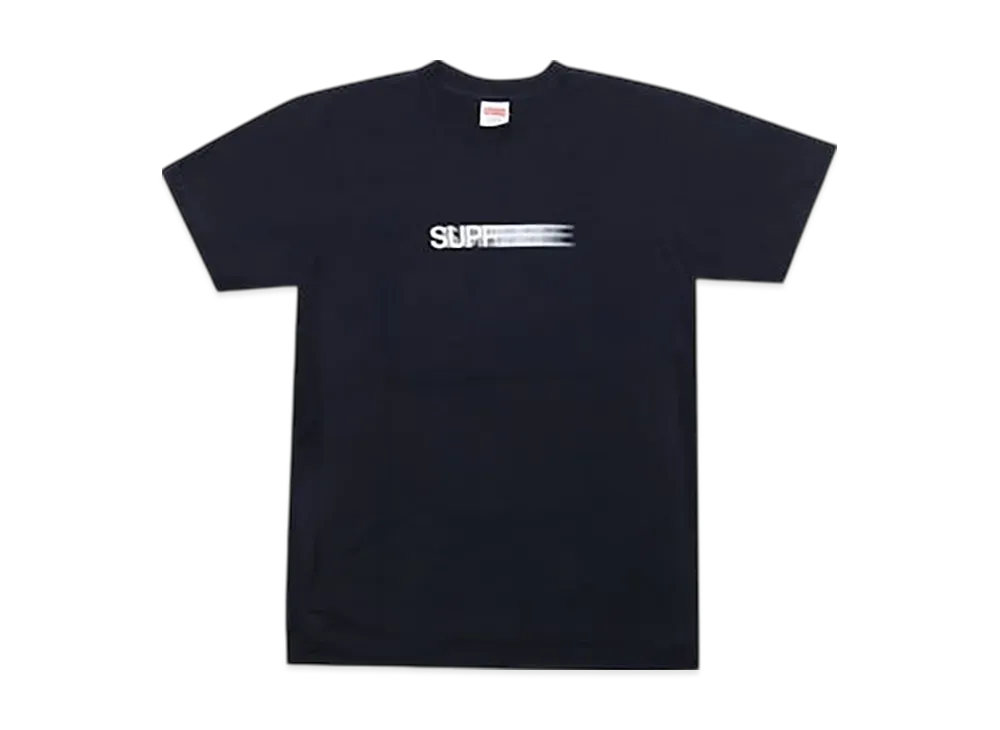 Supreme Motion Logo Tee 2016SS "Navy"