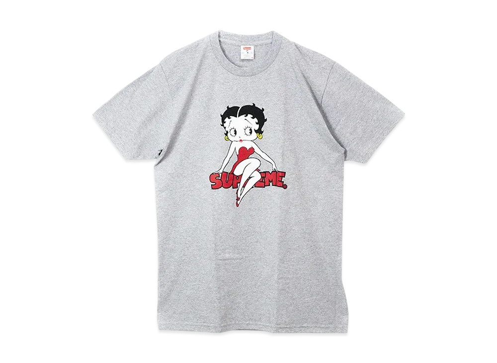 Supreme Betty Boop Tee "Heather Grey"