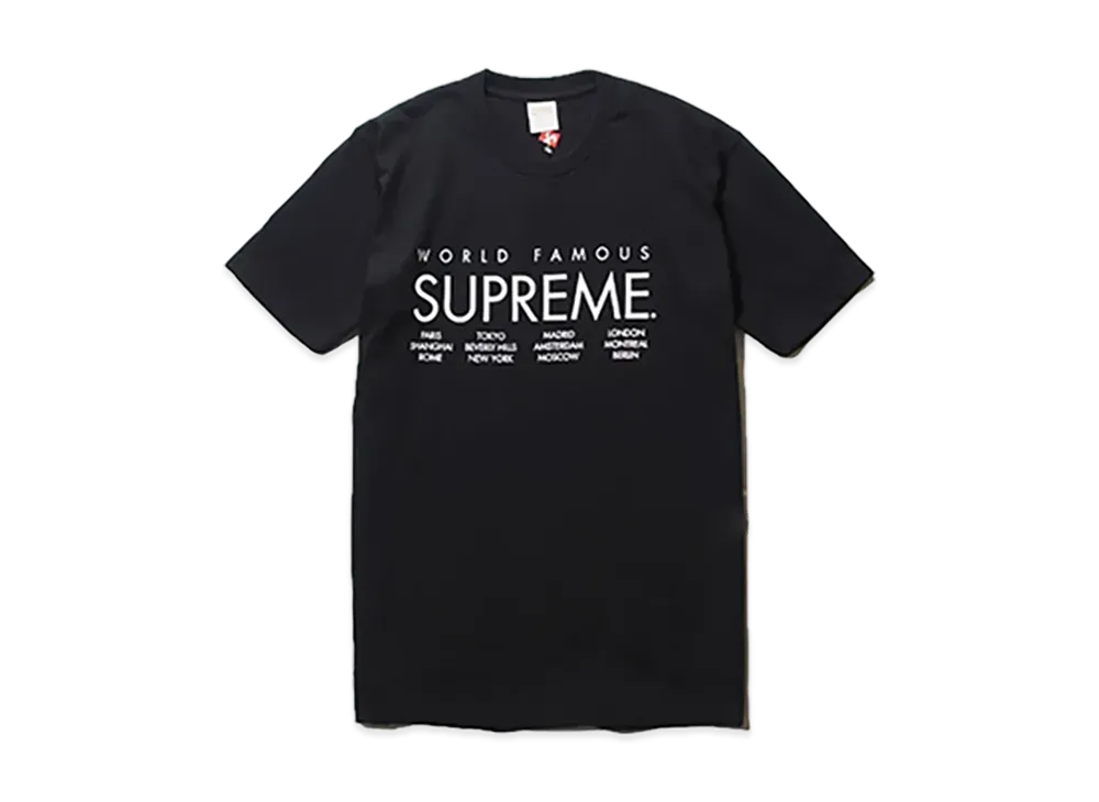 Supreme International Tee "Black"