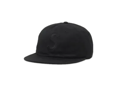 Supreme Tonal S Logo 6-Panel "Black"