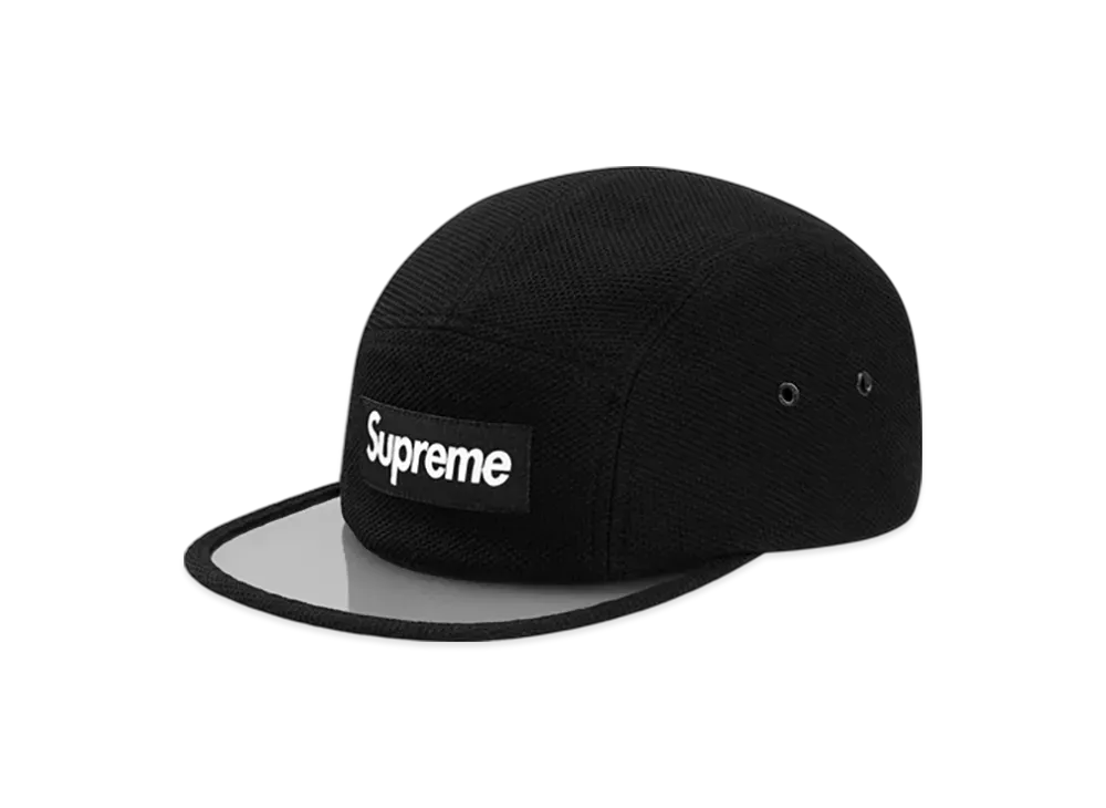 Supreme Pique Angler Camp Cap "Black"