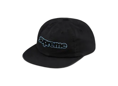 Supreme Connect Logo 6-Panel "Black"