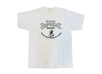 Supreme Mind Your Business Tee "White"