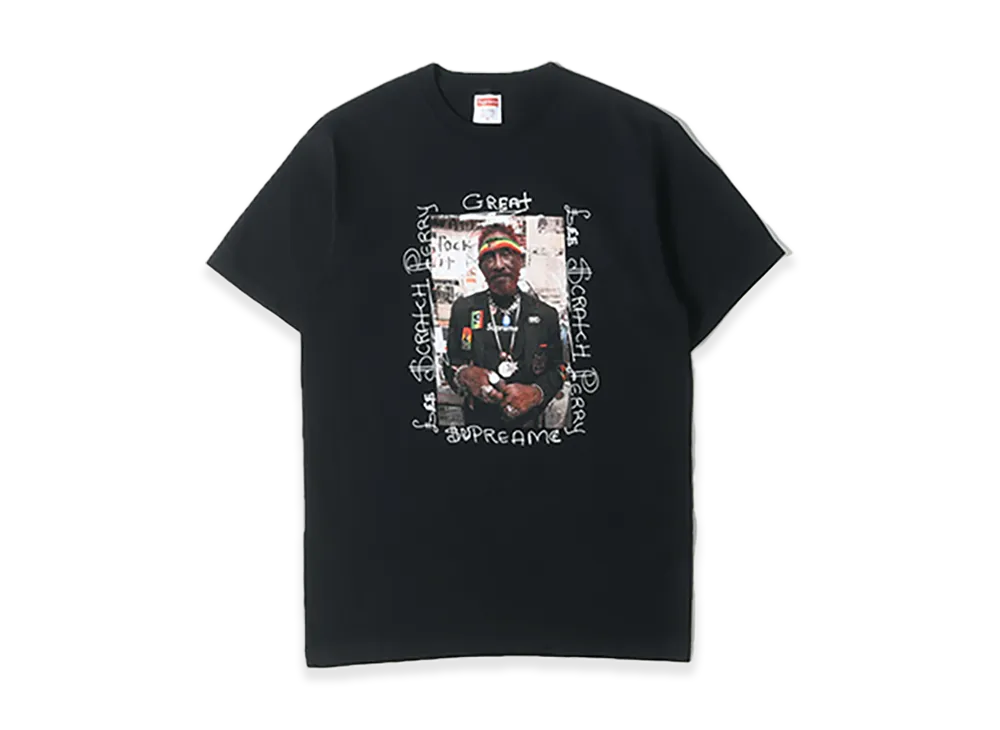 Supreme x Lee Scratch Perry Photo Tee "Black"