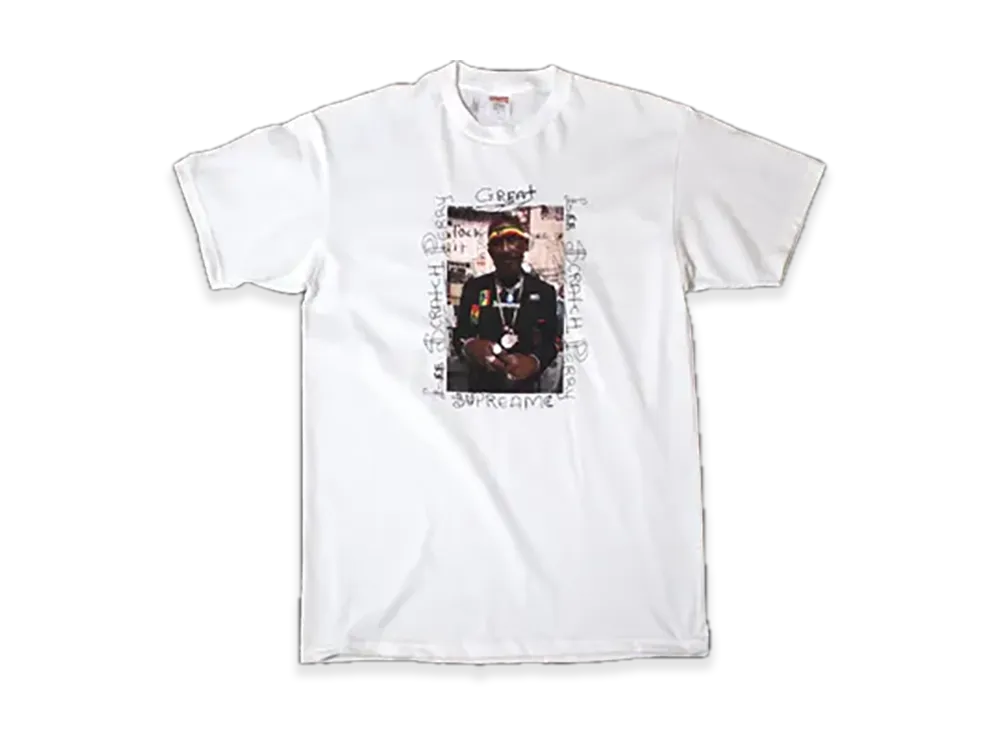 Supreme x Lee Scratch Perry Photo Tee "White"