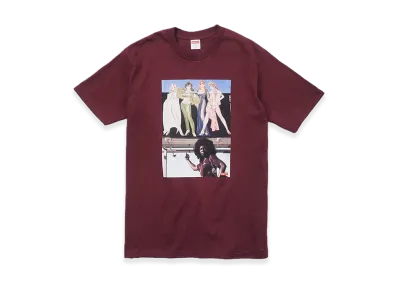 Supreme American Picture Tee "Burgundy"