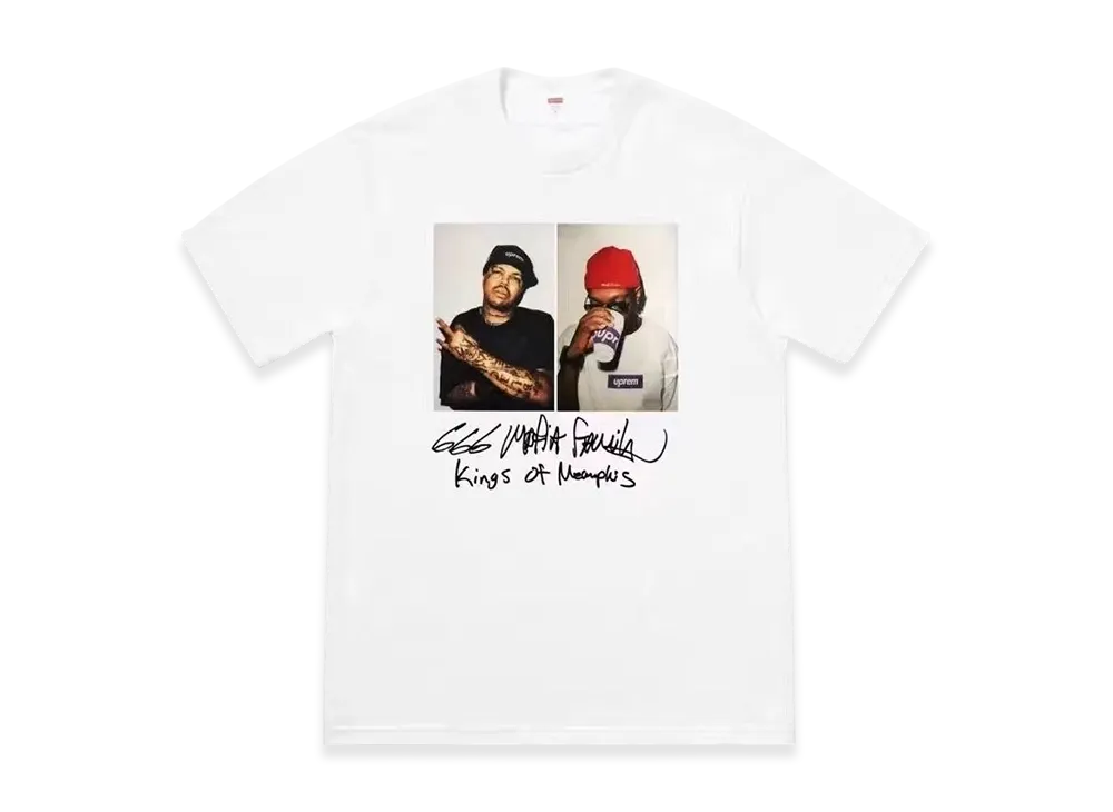 Supreme Three Six Mafia Tee "White"