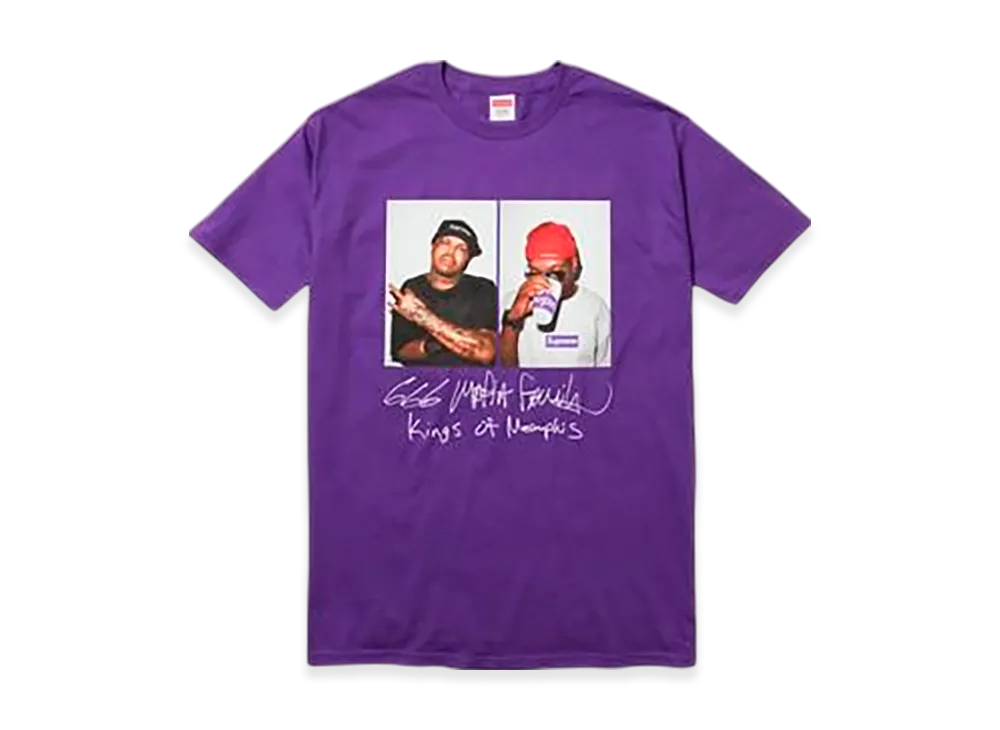 Supreme Three Six Mafia Tee "Purple"