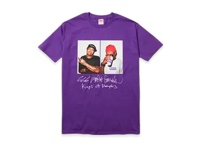 Supreme Three Six Mafia Tee "Purple"