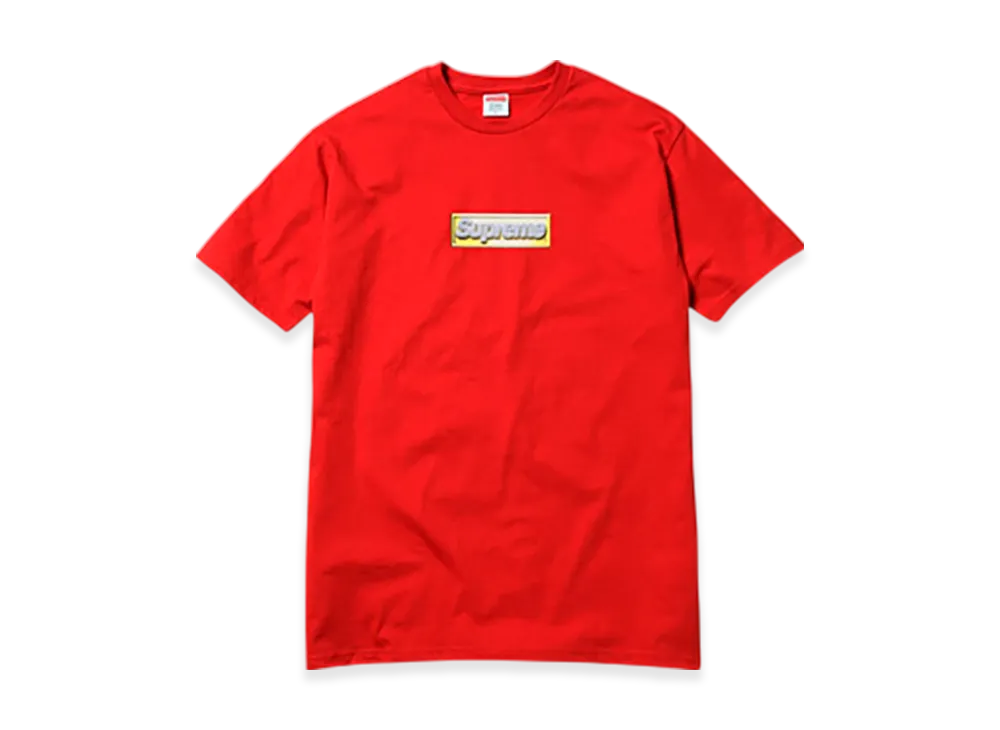 Supreme Bling Box Logo Tee (13SS) "Red"