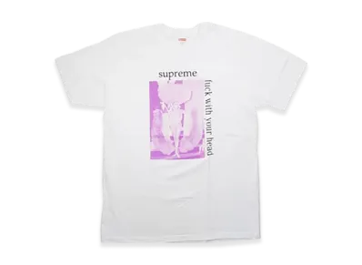 Supreme Fuck With Your Head Tee "White"