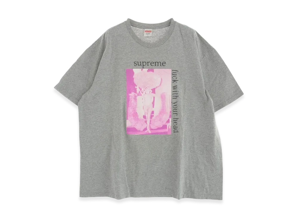 Supreme Fuck With Your Head Tee "Heather Grey"