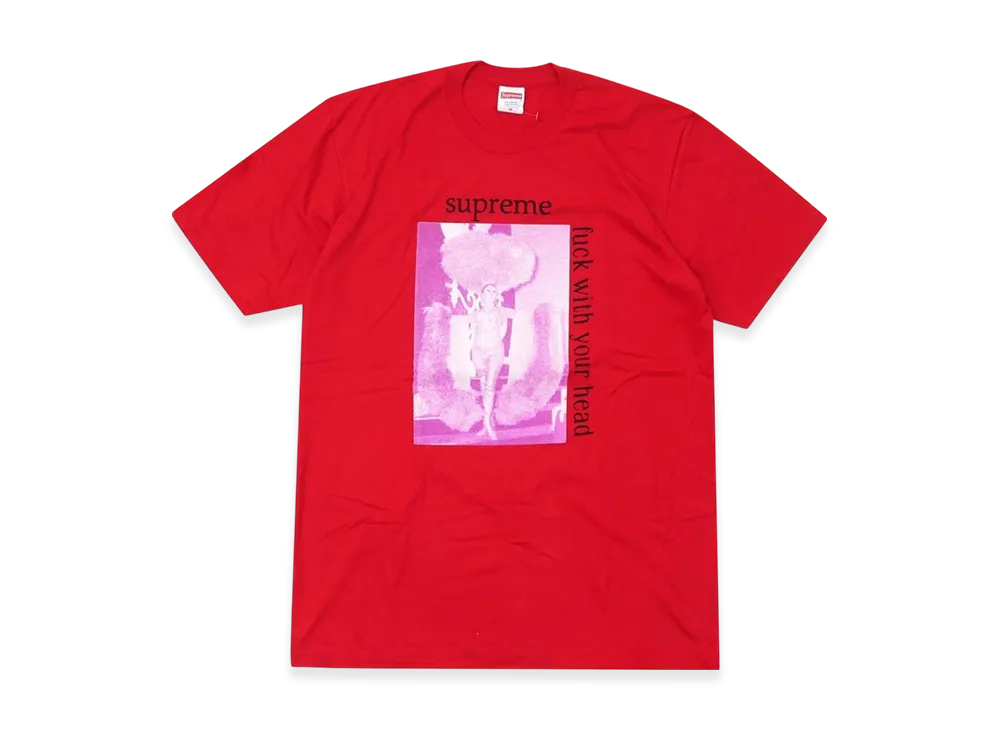 Supreme Fuck With Your Head Tee "Red"