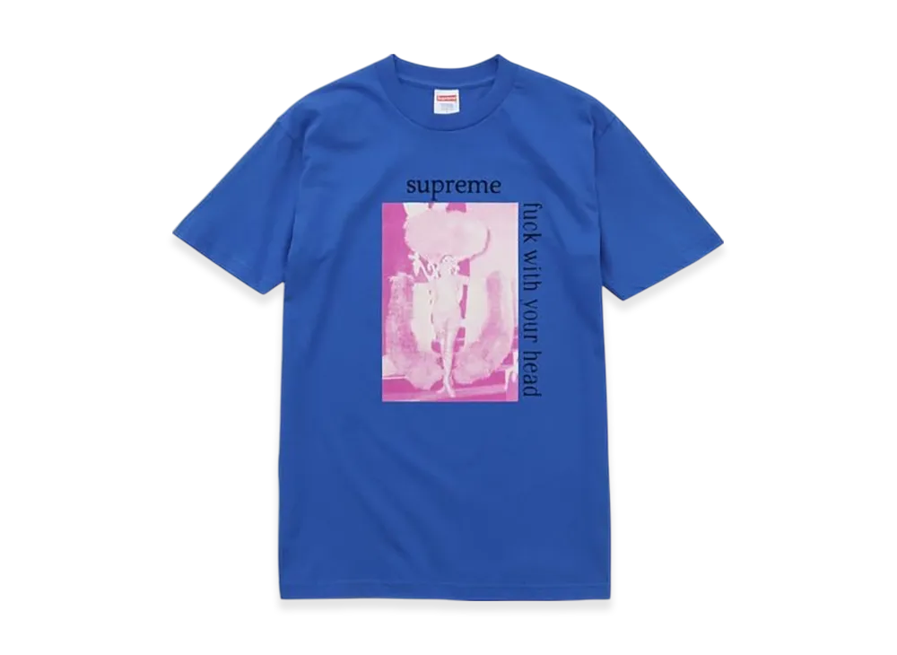 Supreme Fuck With Your Head Tee "Royal"
