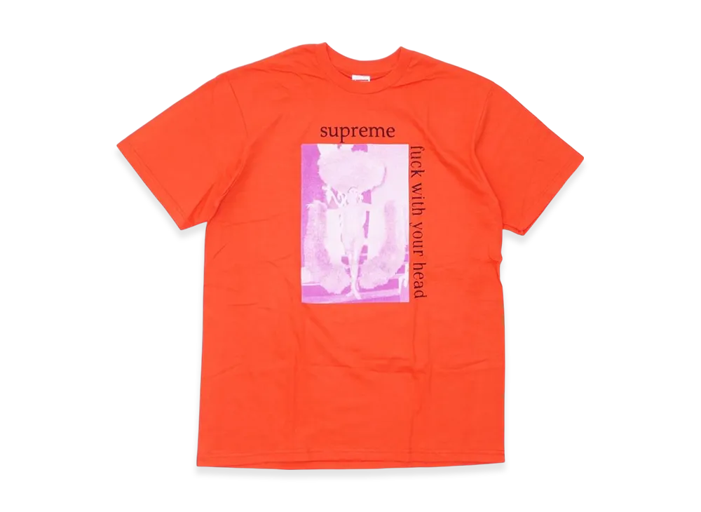 Supreme Fuck With Your Head Tee "Bright Orange"