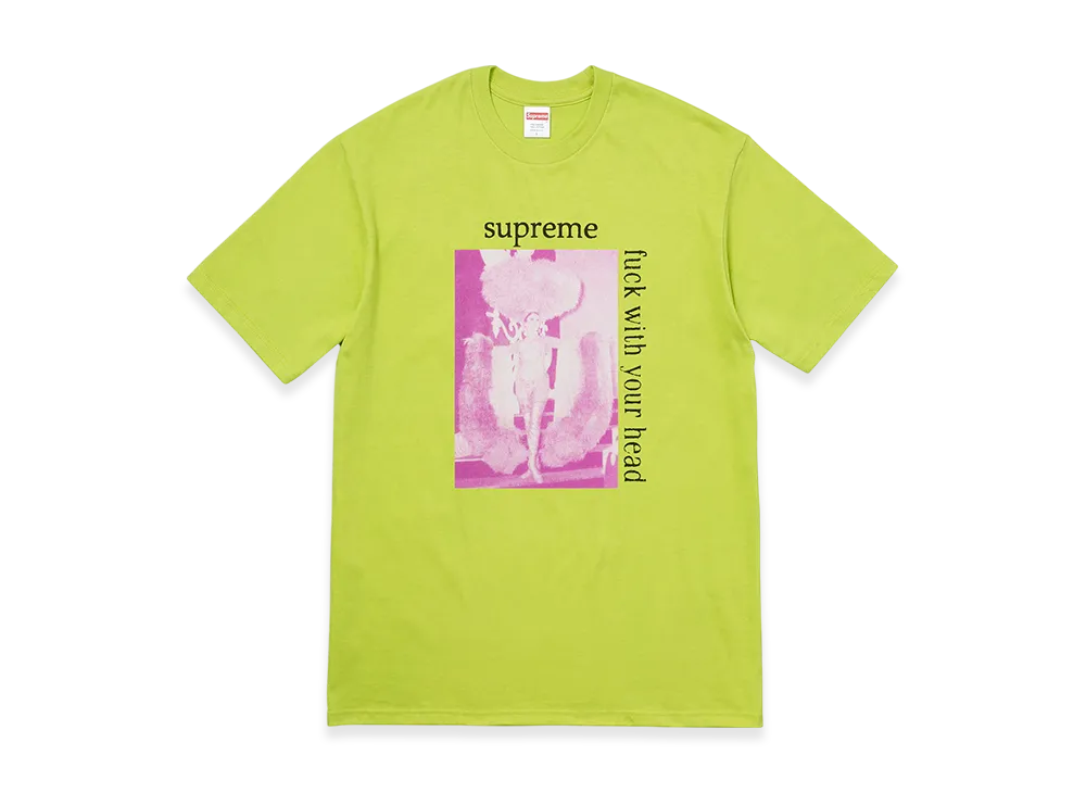 Supreme Fuck With Your Head Tee "Lime"