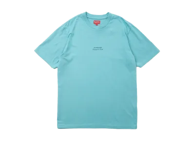Supreme Qualite Tee 19SS "Dusty Aqua"