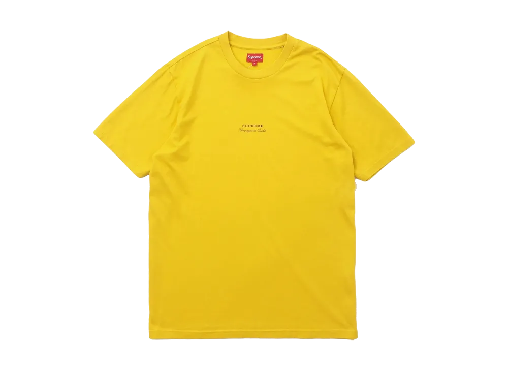 Supreme Qualite Tee 19SS "Gold"