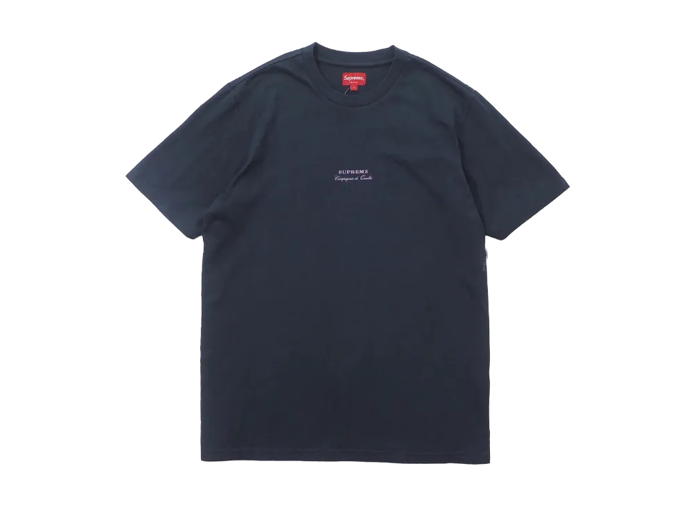 Supreme Qualite Tee 19SS "Navy"