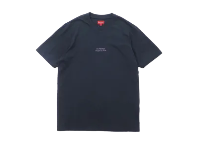Supreme Qualite Tee 19SS "Navy"