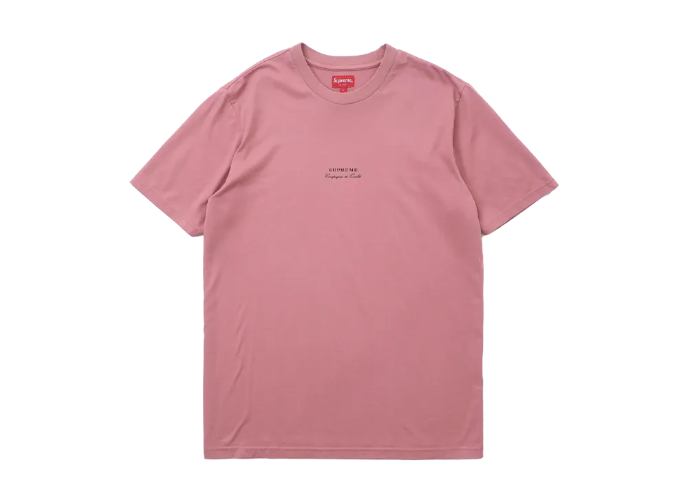 Supreme Qualite Tee 19SS "Mauve"