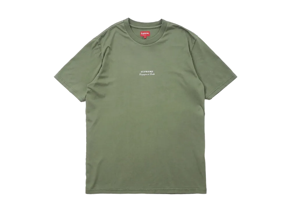 Supreme Qualite Tee 19SS "Olive"