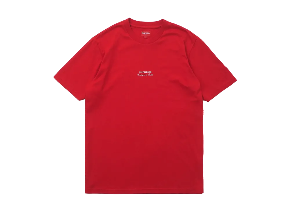 Supreme Qualite Tee 19SS "Red"