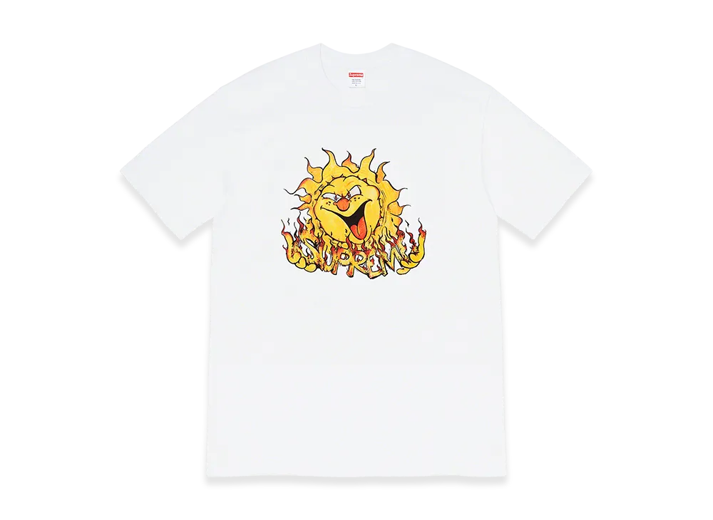 Supreme Sun Tee "White"