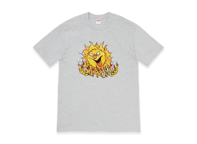 Supreme Sun Tee "Heather Grey"