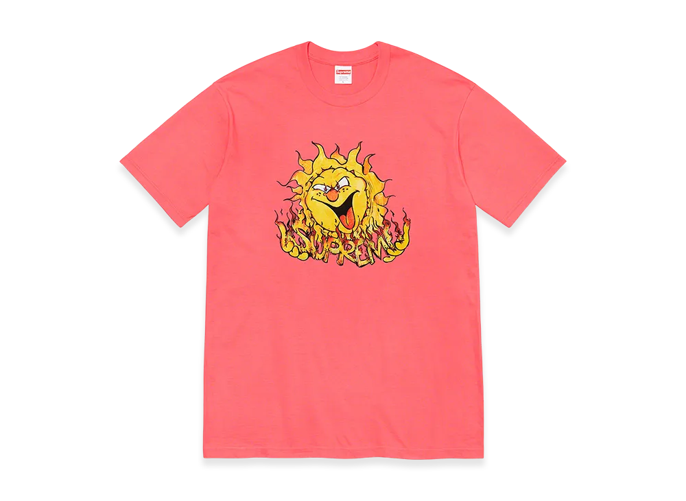Supreme Sun Tee "Bright Coral"