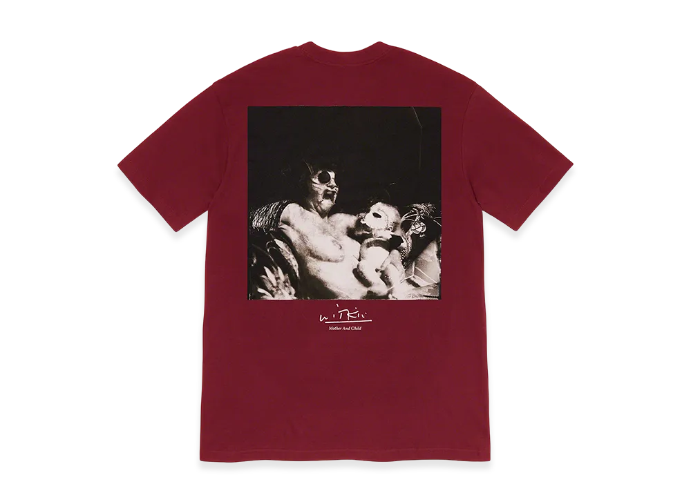 Supreme Joel Peter Witkin/Supreme Mother & Child Tee "Burgundy"
