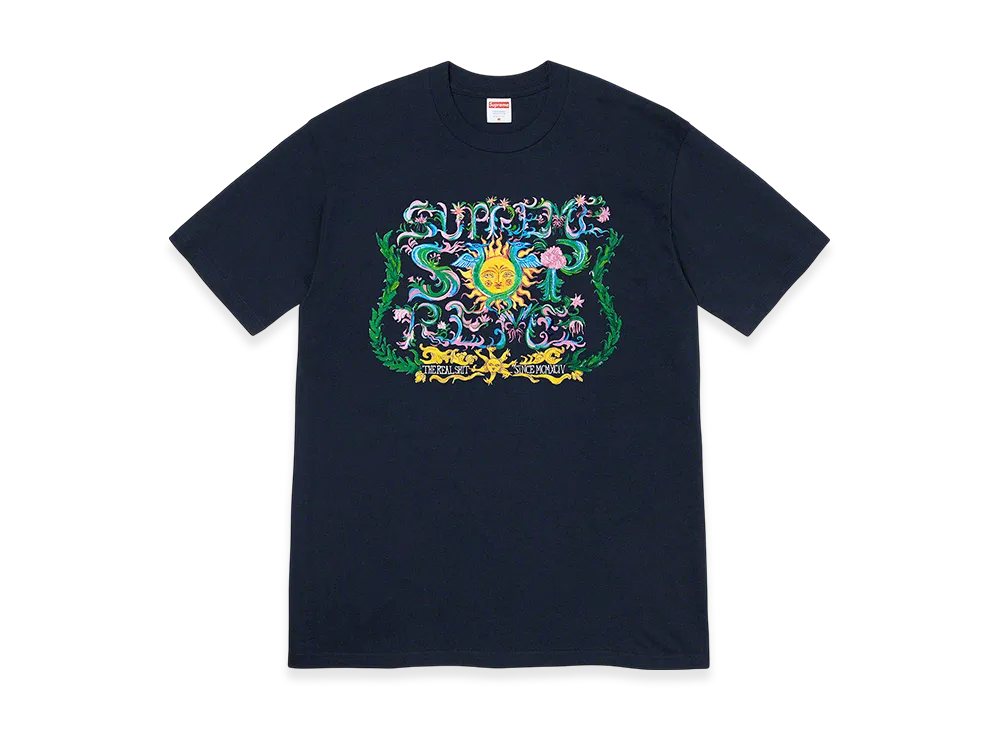 Supreme Crest Tee Navy シュプリーム　クレスト　Sサイズ Supreme Crest Tee 