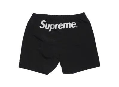 Supreme Split Logo Water Short 17SS "Black"