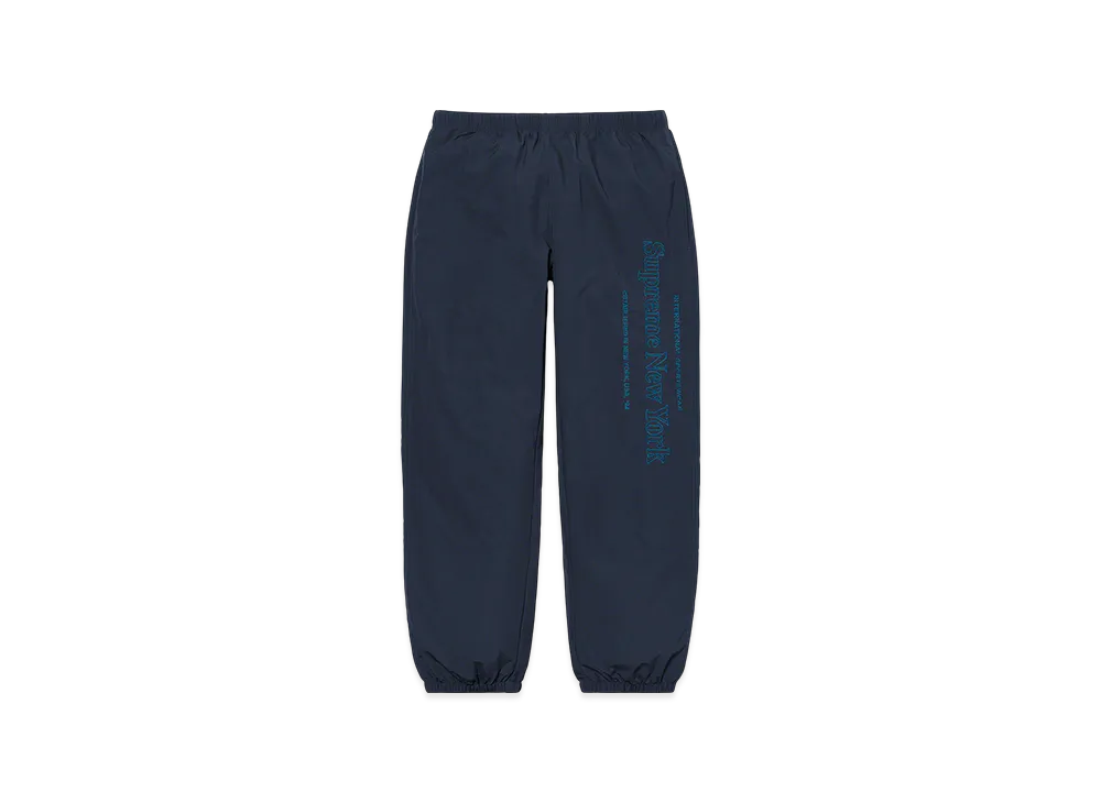 Supreme Side Logo Track Pant "Navy"