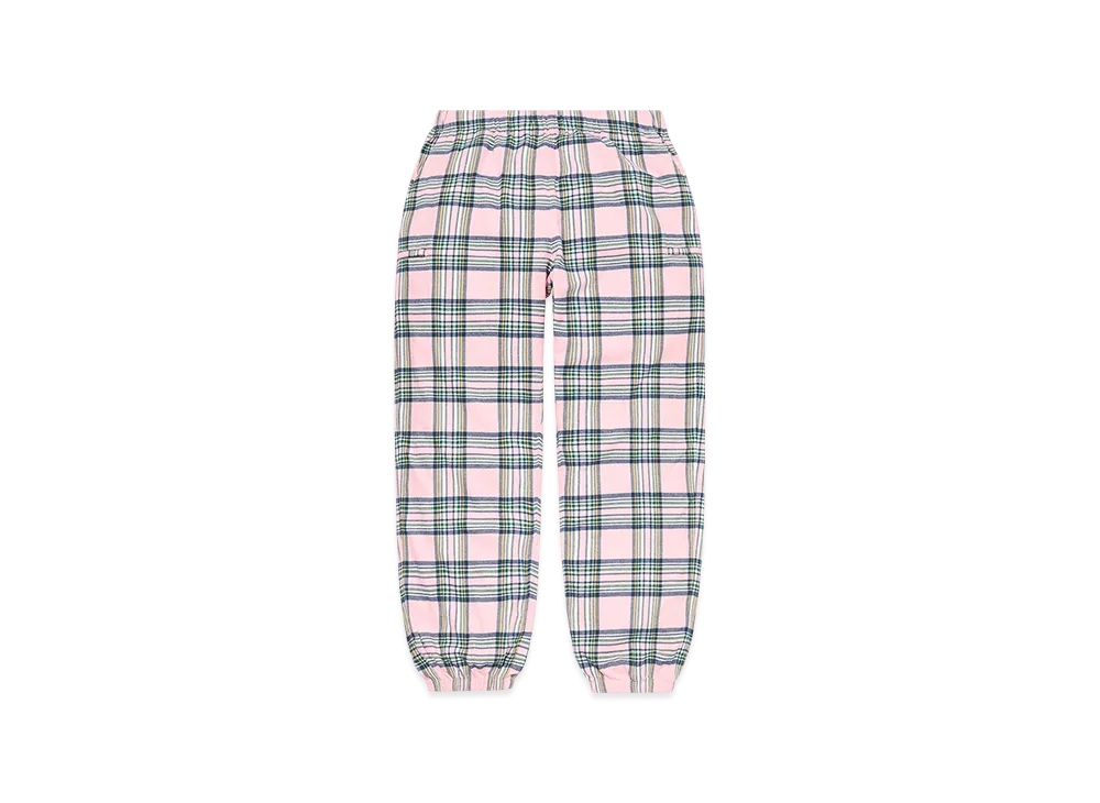 Supreme Tartan Flannel Skate Pant (FW20) - $128