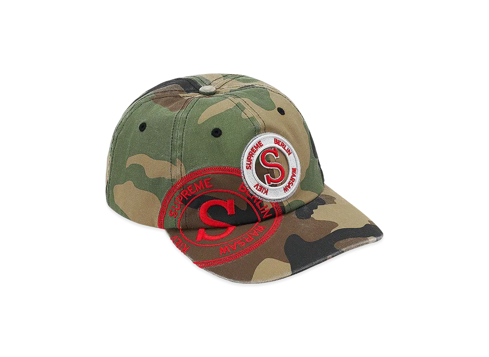 Supreme Stamp 6-Panel "Woodland Camo"