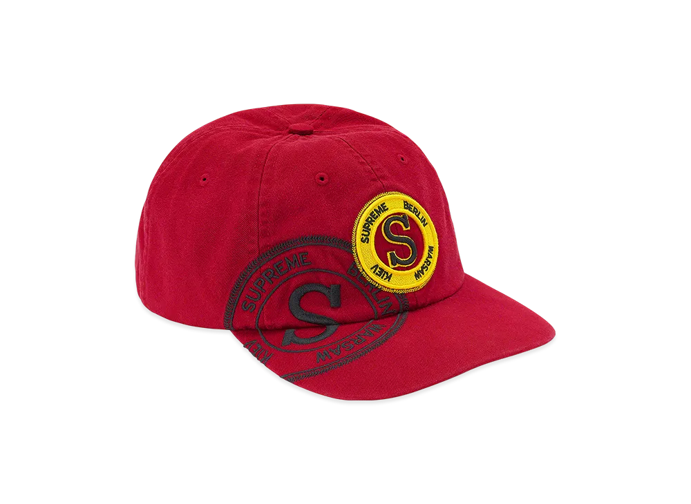 Supreme Stamp 6-Panel "Red"