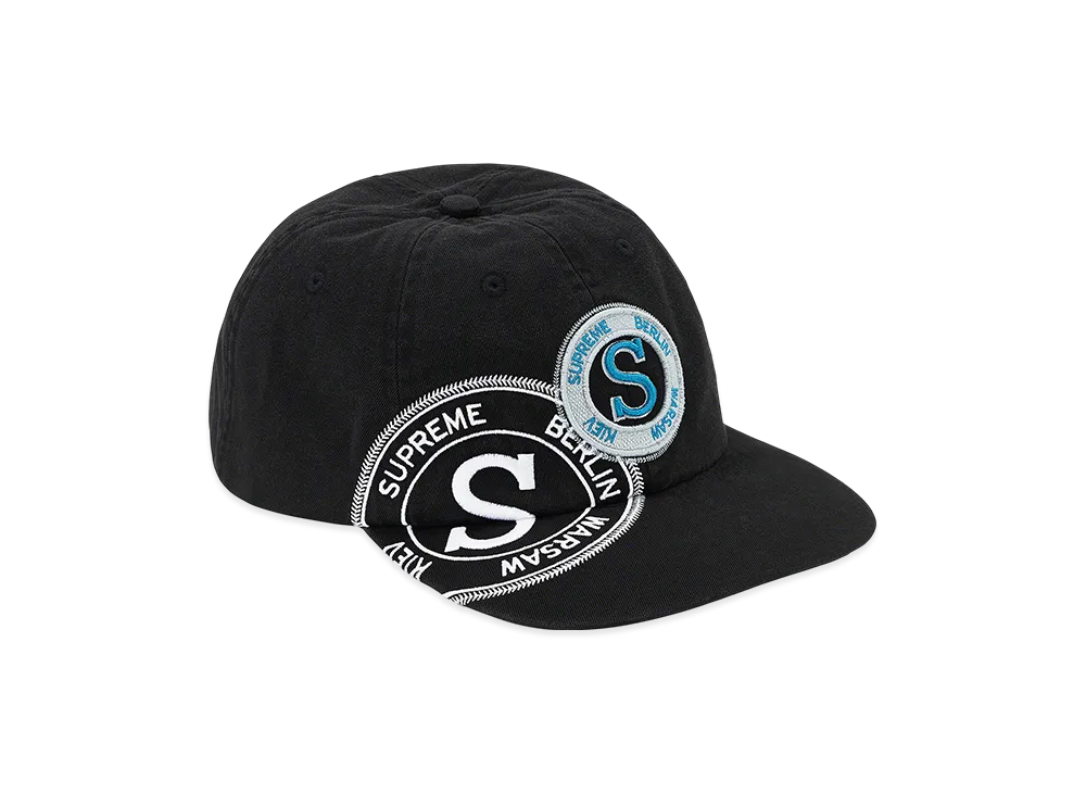 Supreme Stamp 6-Panel "Black"