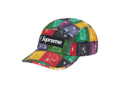 Supreme Blocks Camp Cap Logo 6-Panel "Multicolor"