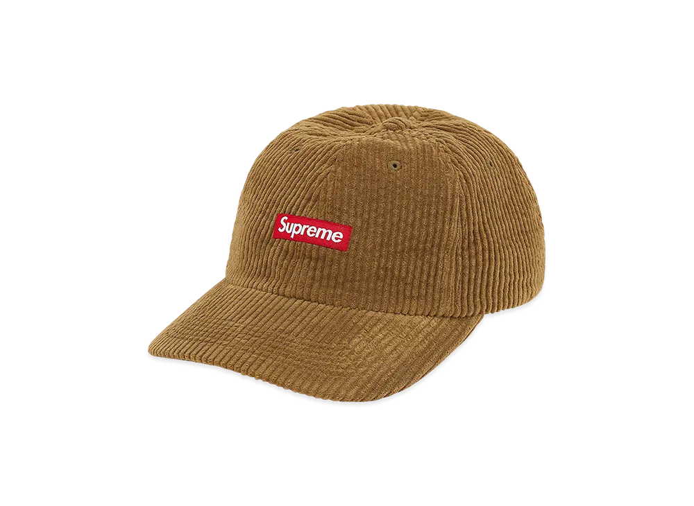 Supreme Ripple Corduroy Small Box 6-Panel "Brown"