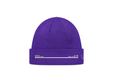 Supreme New Era Shop Beanie "Purple"