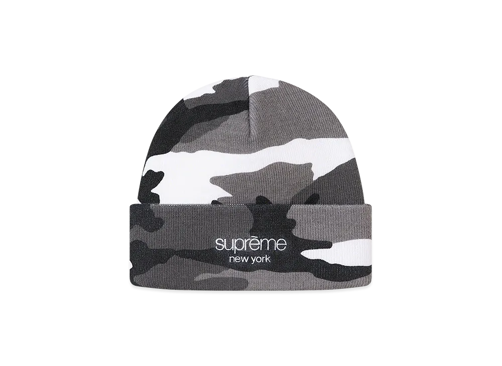 Supreme Radar Beanie "Snow Camo"