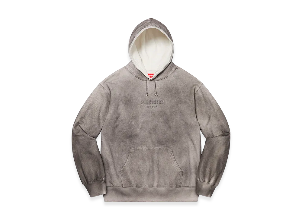 supreme Spray Hooded Sweatshirt White L Supreme - Spray Hooded
