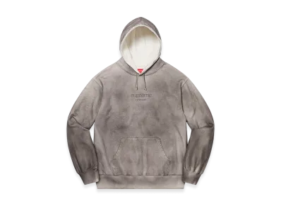 Supreme Spray Hooded Sweatshirt "White"
